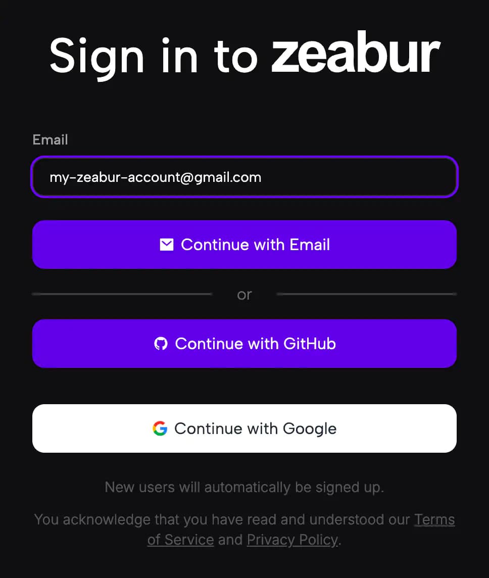 Login