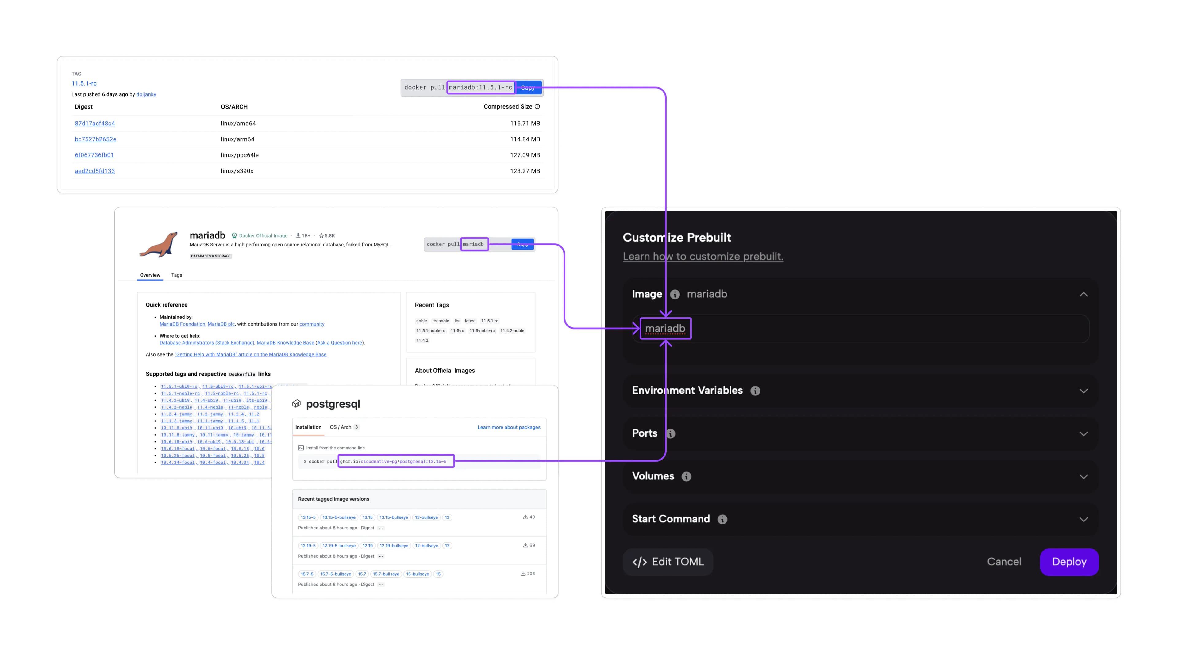 Image Configuration Instructions